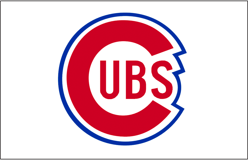 Chicago Cubs 1941-1956 Jersey Logo DIY iron on transfer (heat transfer)